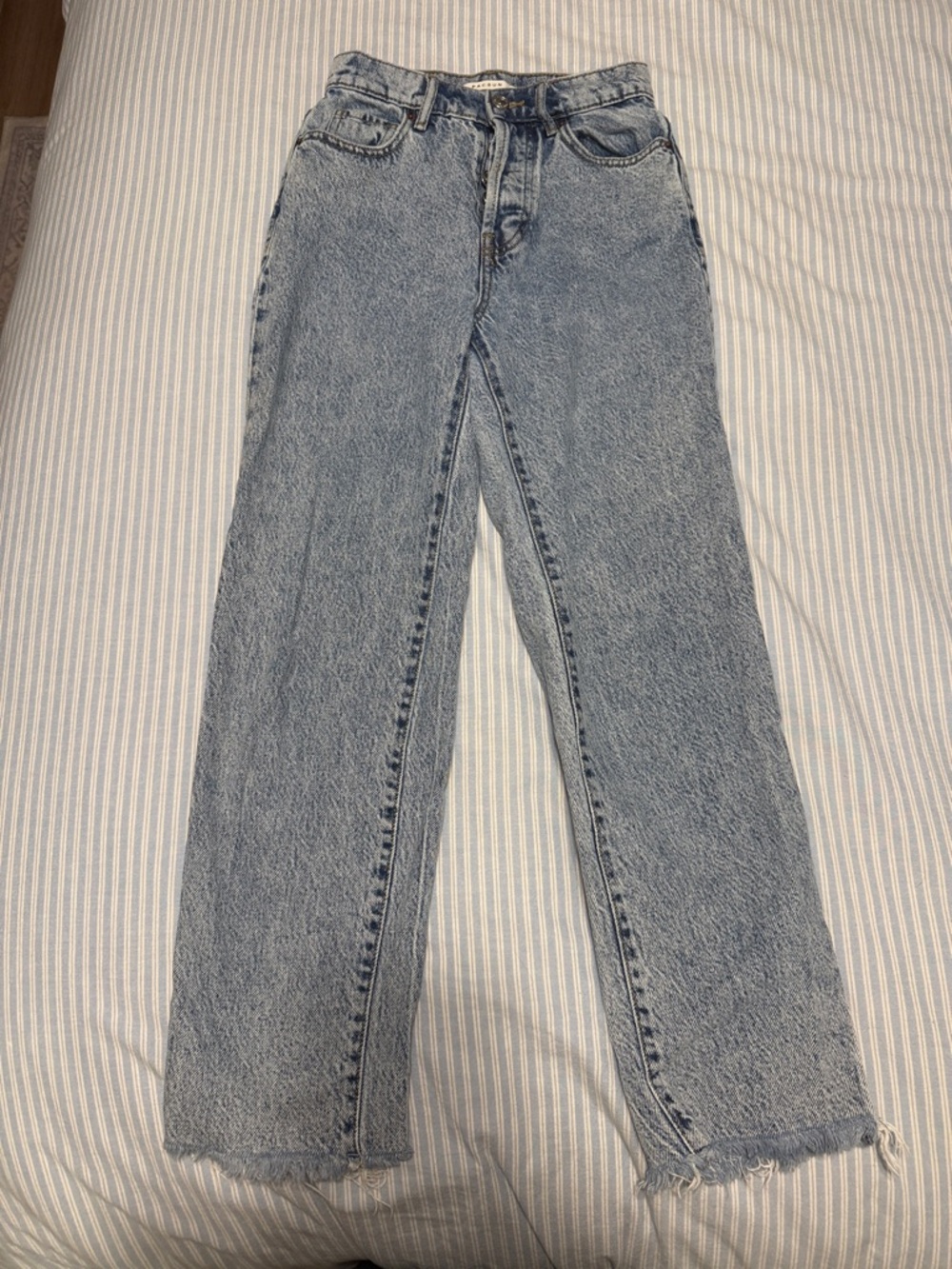 Classic High-Rise Straight Women’s Jeans - Light Blue